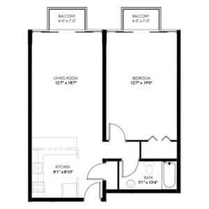 One Bedroom - Style H